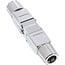 InLine® Kabelconnector Cat.6A, met LSA-technologie, afgeschermd, plat