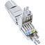 InLine® Kabelconnector Cat.6A, met LSA-technologie, afgeschermd, plat