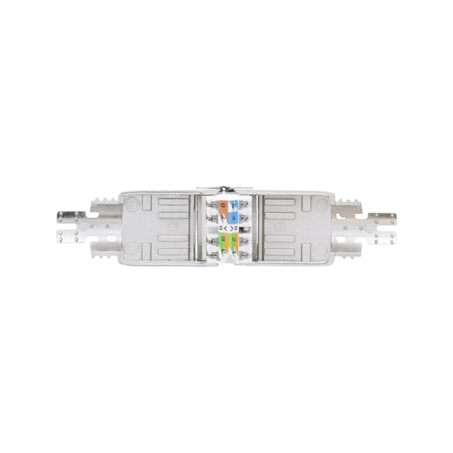 InLine® Kabelconnector Cat.6A, met LSA-technologie, afgeschermd, plat