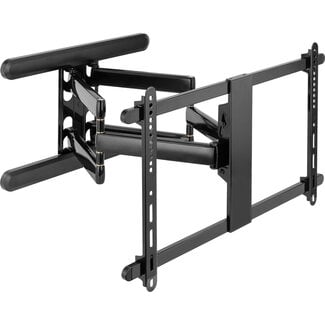 InLine® InLine® Premium aluminium muurbeugel, voor flatscreen-tv (37-80"), zwart