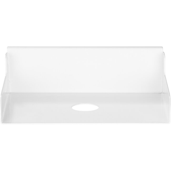 InLine® Slatwall plank, klein, wit