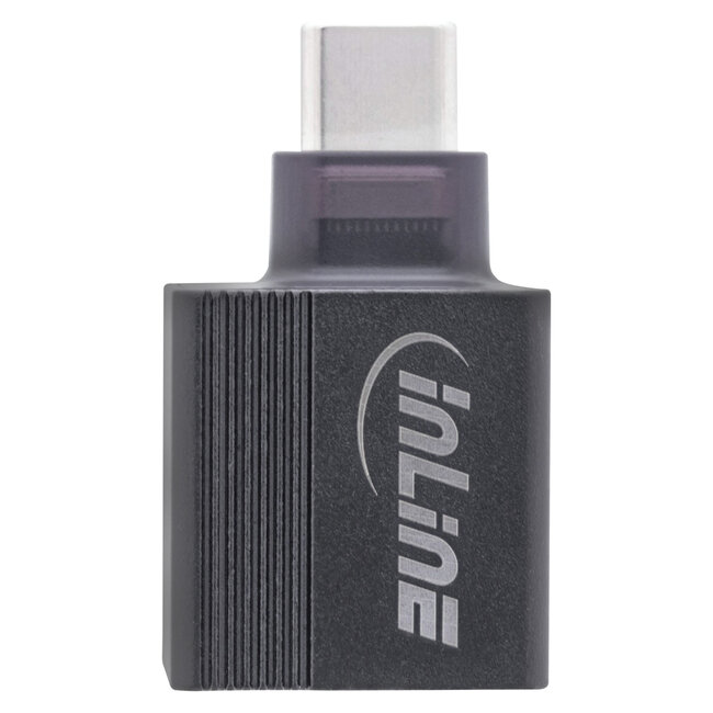 InLine® USB 3.2 naar 1Gb/s netwerkadapter, USB-C naar RJ45