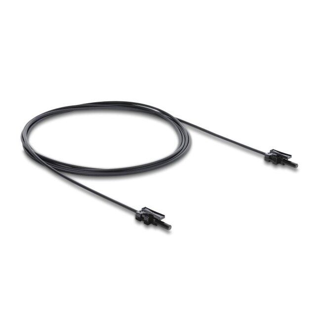 Delock Fibre Optic Plastic POF Cable HFBR 4532-4532Z Simplex male to Simplex male 2 m