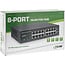 InLine® PoE+ Gigabit netwerkinjector hub 8 poorten (8x PoE+), 1Gb/s, 19" 1U