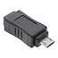 InLine® Micro-USB-adapter, Micro-B-stekker naar mini-USB 5-pins aansluiting