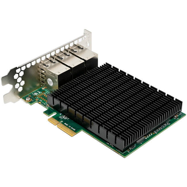 InLine® 6-poorts Gigabit netwerkkaart, 6x RJ45 1 Gb/s, PCIe x4