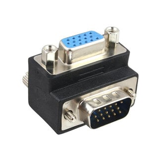 InLine® InLine® VGA-adapter 90° hoek 15-pin male / female
