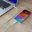 InLine® USB 2.0-kabel, USB-C-snelladingskabel 100 W Matcha Latte/groen 0,5m