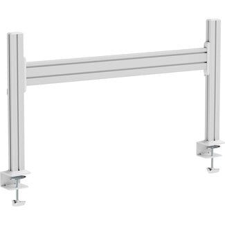 InLine® InLine® Slatwall bureausteun, aluminium paneel 1 m, incl. 2 steunen 0,43 m