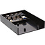InLine® USB hub 3.0 4x voor het 3.5" (8.89cm) slot, zwart