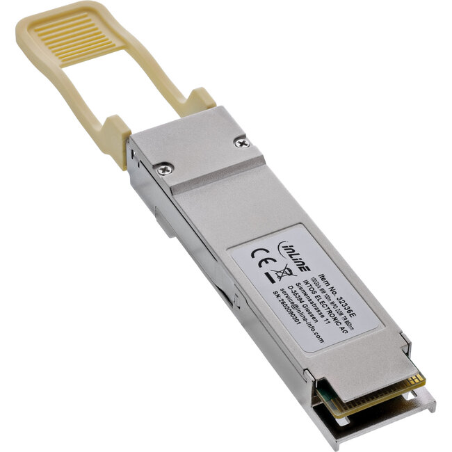 InLine® QSFP28 SR4 LWL 850 nm multimode MPO, 100 m, 100 Gb/s