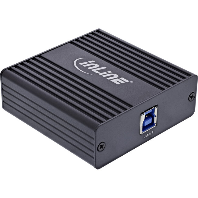 InLine® USB-A 3.2 Gen.1 naar 4x RJ45 Gigabit Ethernet-adapter