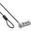 InLine® Notebook-veiligheidsslot, combinatie, 2m, 4,4mm