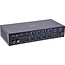 InLine® KVM-switch, 4-weg, HDMI, 4K60Hz, multiviewer, USB-hub, zwart