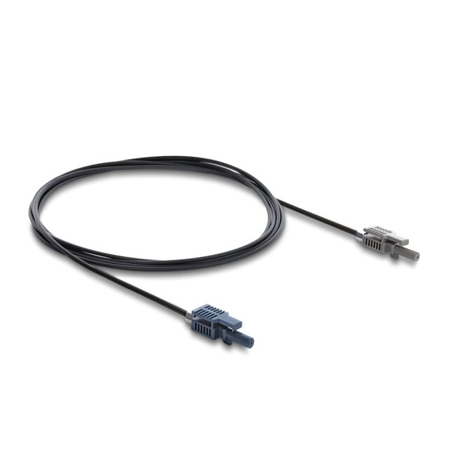 Delock Fibre Optic Plastic POF Cable HFBR 4503-4513Z Simplex male to Simplex male 2 m