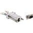 InLine® Adapter, 9-pin Sub D male naar RJ45 female, gemetalliseerd