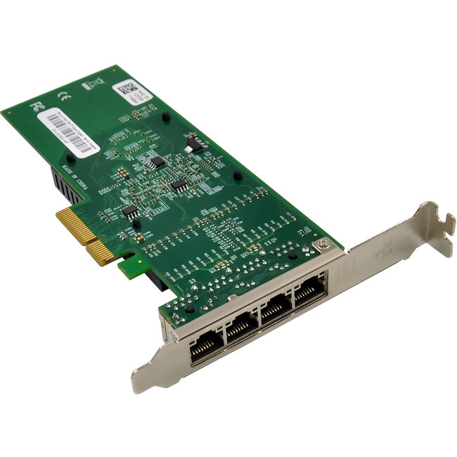 InLine® Quad Gigabit netwerkkaart, 4x RJ45 1 Gb/s, PCIe x4