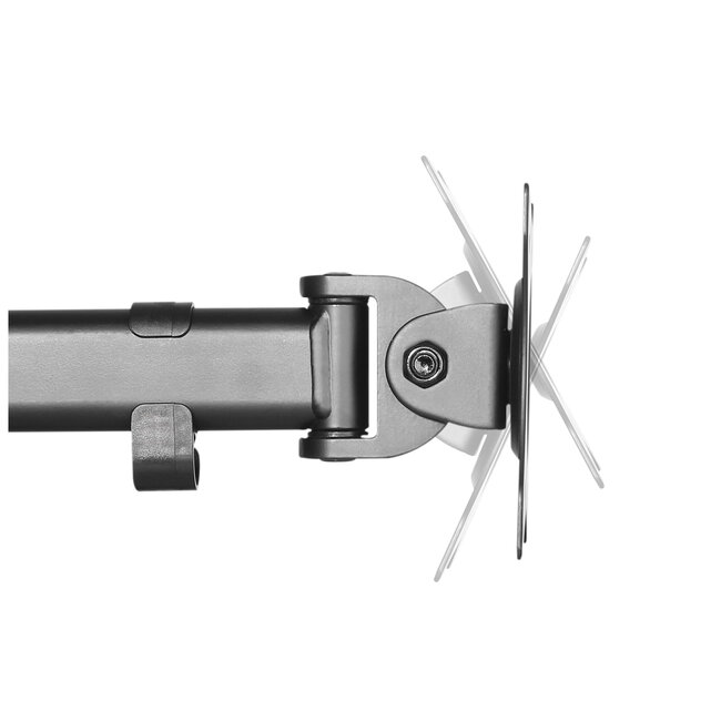 InLine® bureauhouder, voor 2x TFT/LCD/LED tot 68cm (27"), max. 2x8 kg