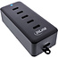 InLine® 5-poorts USB-C PowerHub, uitbreiding lader, 100W, zwart