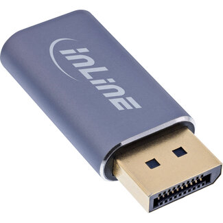 InLine® InLine® USB-beeldschermconverter, DisplayPort naar USB-C bidirectioneel, 8K