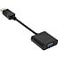 InLine® Basic DisplayPort-naar-VGA-adapterkabel, zwart, 0,15 m