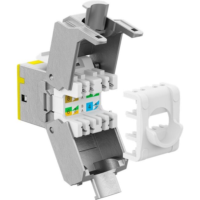 Goobay Keystone Module RJ45 CAT 6A, STP, Slim