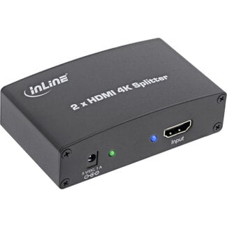 InLine® InLine® 2-Poorts HDMI-splitter, compatibel met 4K2K