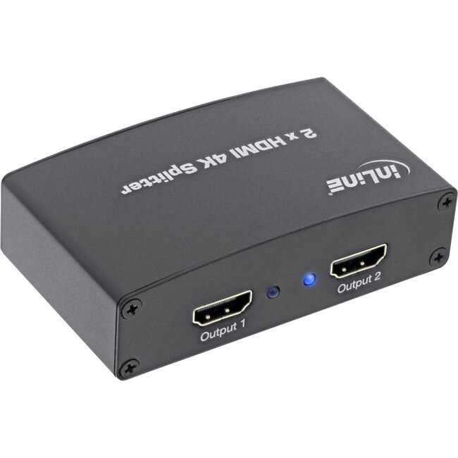 InLine® 2-Poorts HDMI-splitter, compatibel met 4K2K