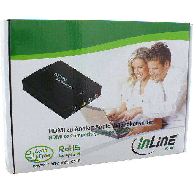 InLine® Converter HDMI naar Composiet/S-Video, met audio