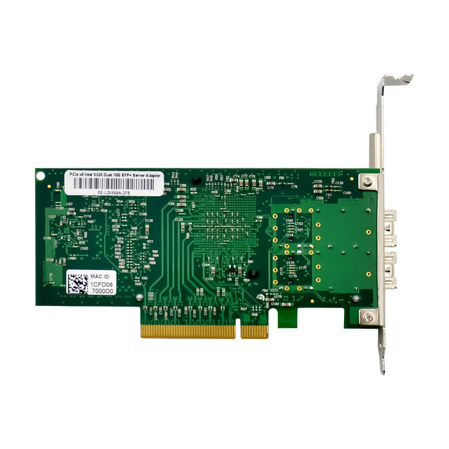 InLine® Dual 10 Gigabit netwerkkaart, 2x SFP+, PCIe x8