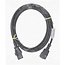 InLine® IEC-verlengkabel, C13 vergrendelbaar naar C14, zwart, 5m
