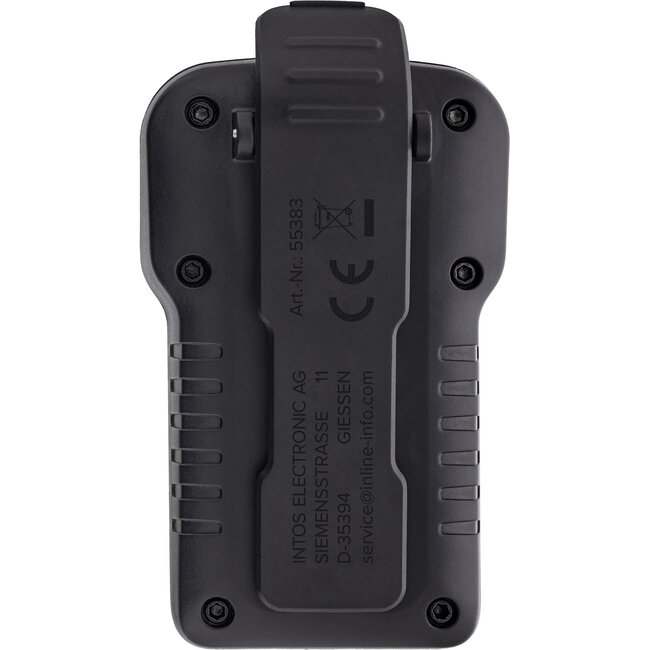 InLine® ClipTone, draagbare Bluetooth-luidspreker met clip en handsfree-functie