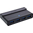 InLine® USB-C switch, switch voor 2 pc's, hub met 4 poorten, USB 3.2 Gen.1