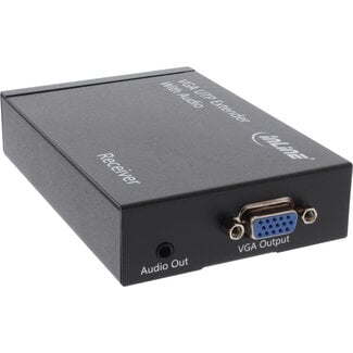 InLine® InLine® VGA extender/ontvanger via UTP, met audio, tot 300m