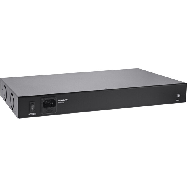 InLine® PoE+ Gigabit netwerkinjector hub 16 poorten (16x PoE+), 1Gb/s, 19" 1U