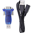 InLine® USB-naar-serieel-adapter, ST A naar 9-pin Sub D ST, met USB-kabel 0,8m