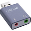 InLine® USB-audiogeluidsadapter, USB-A