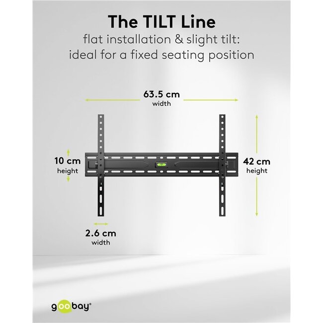 Goobay TV Wall Mount TILT (XL)