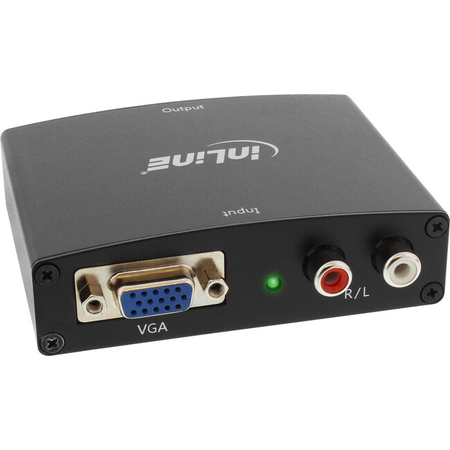 InLine® Conv. VGA+Audio naar HDMI