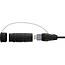 InLine® HDMI kabelhaspel, AOC HDMI 2.1 kabel, 8K/60Hz, versterkt, zwart, 90m