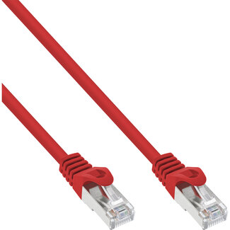 InLine® InLine® Patchkabel, F/UTP, Cat.5e, rood, 10m