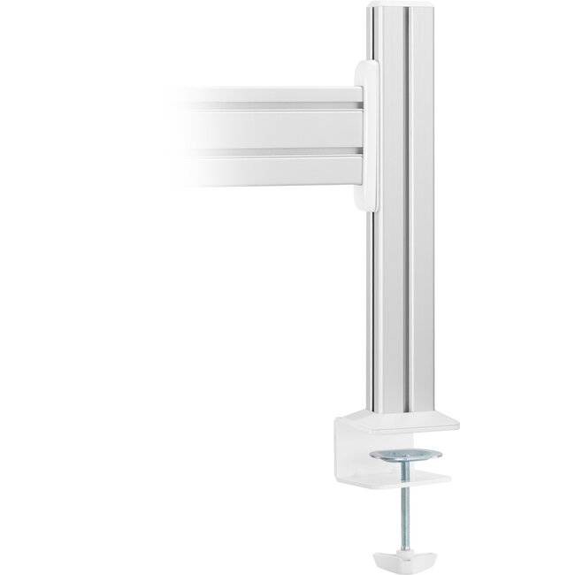 InLine® Slatwall tafelbevestiging, paneel aluminium 1m incl. 2 steunen 0,86m