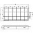 InLine® Kleine onderdelenbak, 18 compartimenten, afmetingen: 207x110x27mm