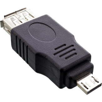 InLine® InLine® Micro USB-adapter, Micro-A male naar USB A female