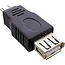 InLine® Micro USB-adapter, Micro-A male naar USB A female