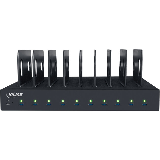 InLine® 1000 W Multiport Powerstation, snellader, 10x USB-C, PD 3.0, QC 5.0