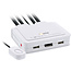 InLine® 2-Poorts Kabel KVM-switch , USB-C+DP naar DisplayPort, 4K, audio