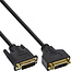 InLine® DVI-D kabel Premium, digitale 24+1 male / female, dual link, 2m