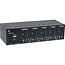InLine® 4-Poorts Desktop KVM Switch, Dual Monitor, HDMI, 4K, USB 3.0, Audio
