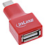 InLine® USB-gegevensblokkering, adapter USB-C-stekker naar USB-A-aansluiting